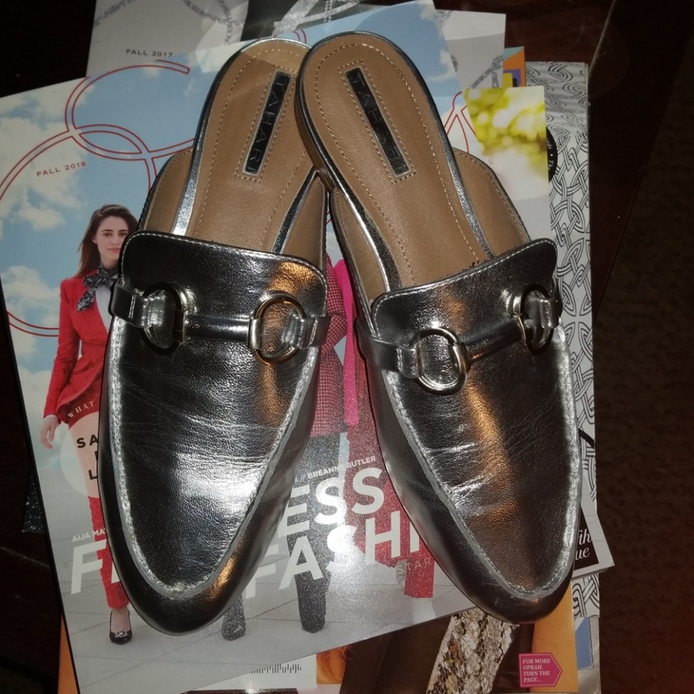 Silver Mule Slides
